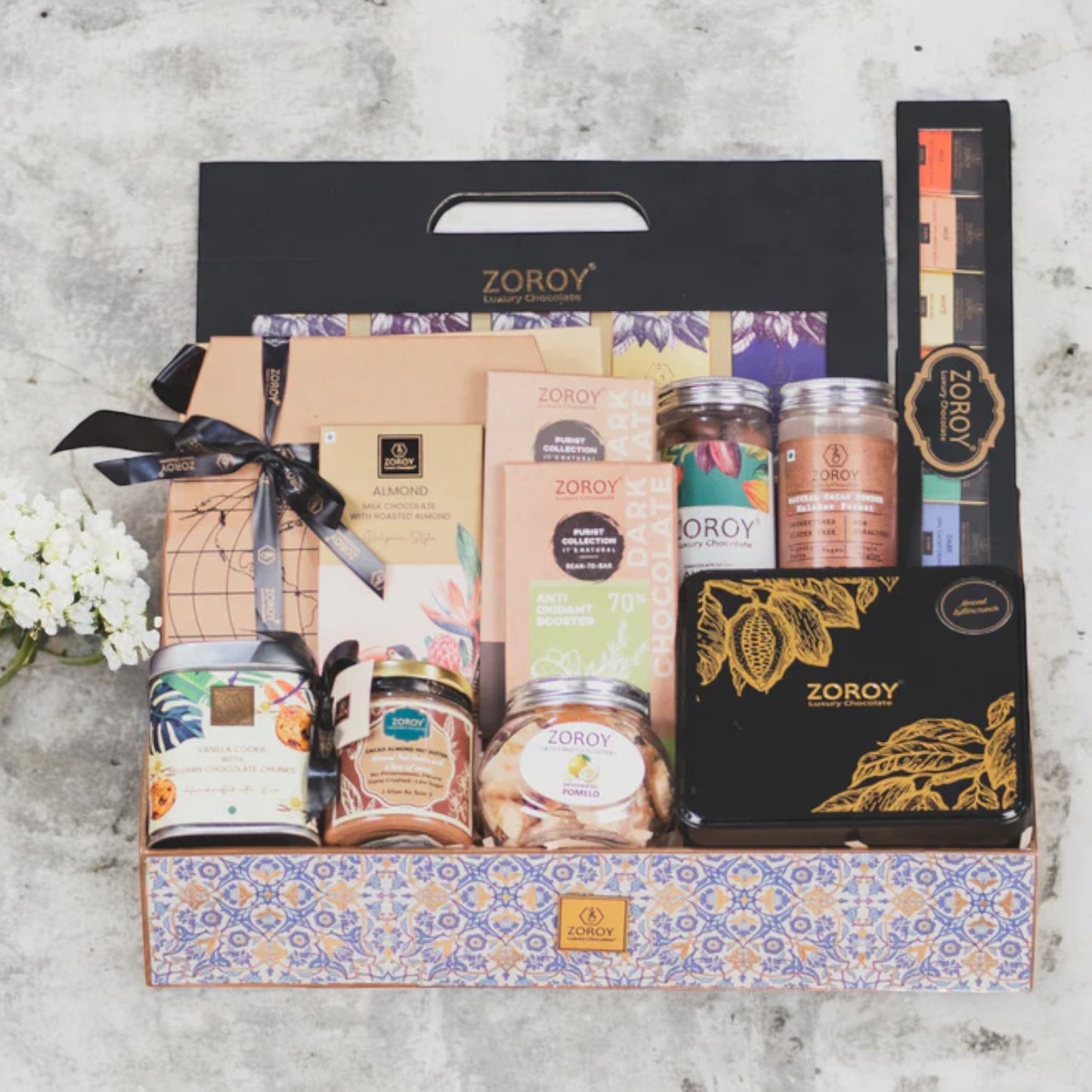 ZOROY Neel Hamper Overload of luxury goodies and chocolates