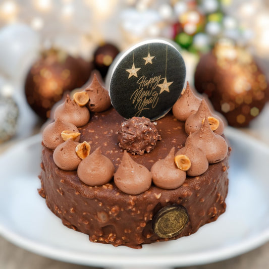 ZOROY  Ferro Rocher Hazelnut New Year Cake