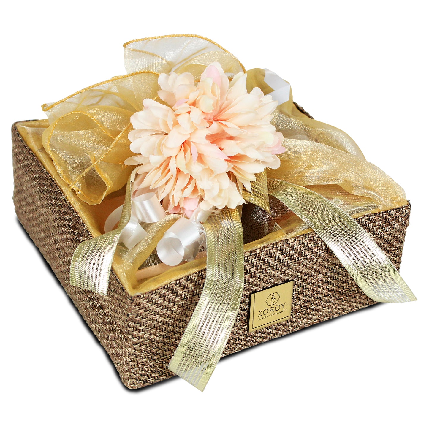 ZOROY  Rakhi Special Contemporary Jute Hamper Medium