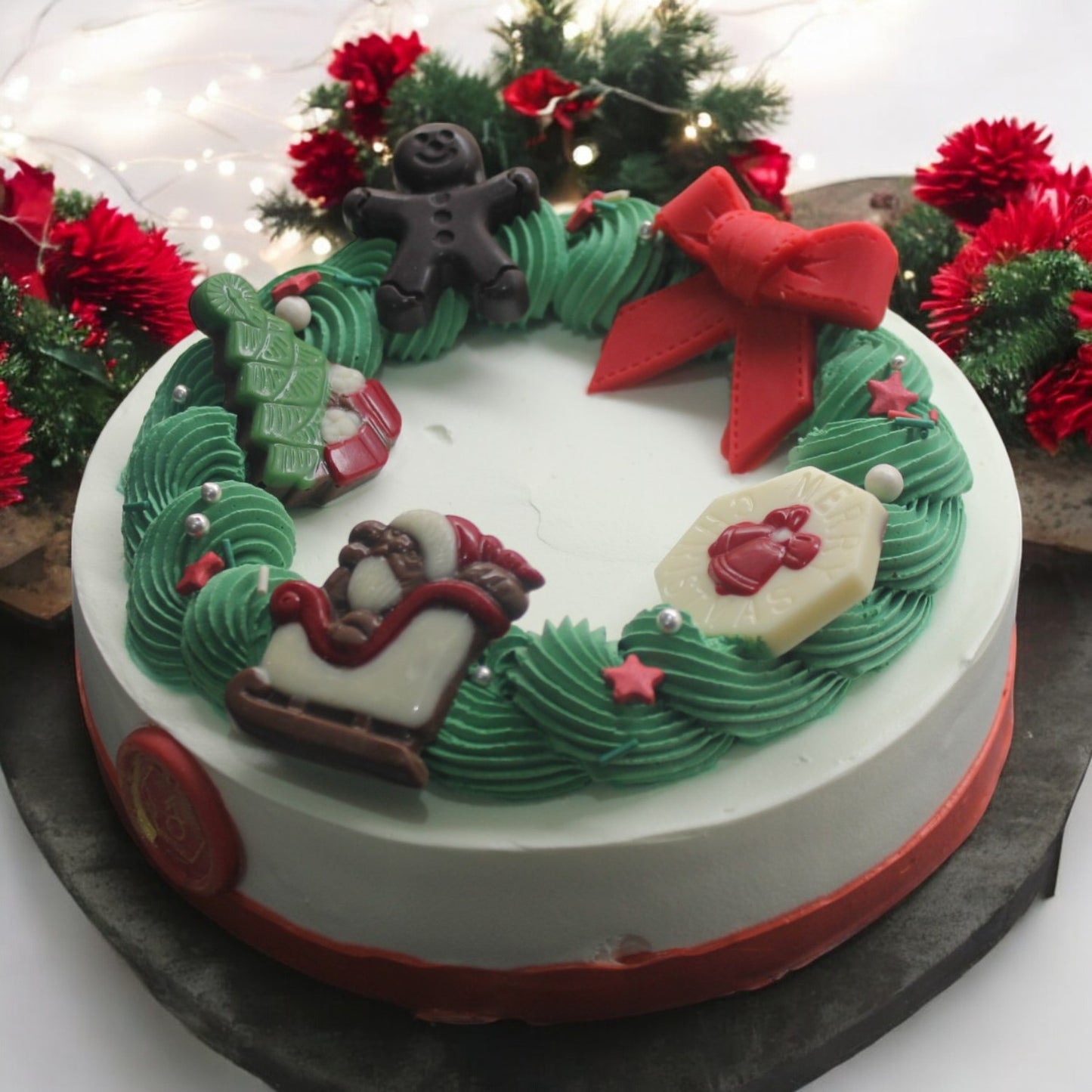 Zoroy Christmas Belgian Truffle Cake