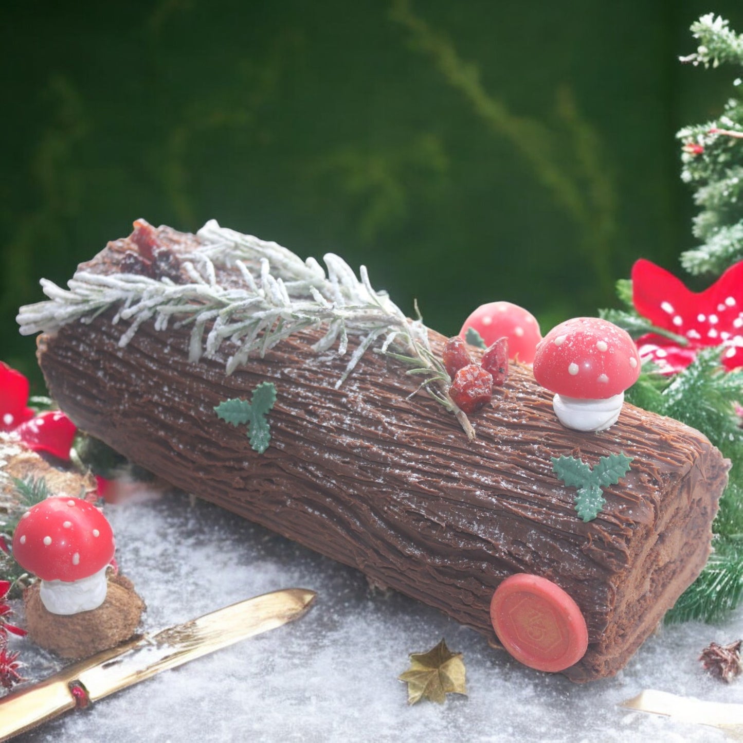 ZOROY Christmas Chocolate Delite Cake