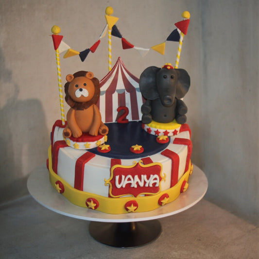 ZOROY Circus in Town  Cake