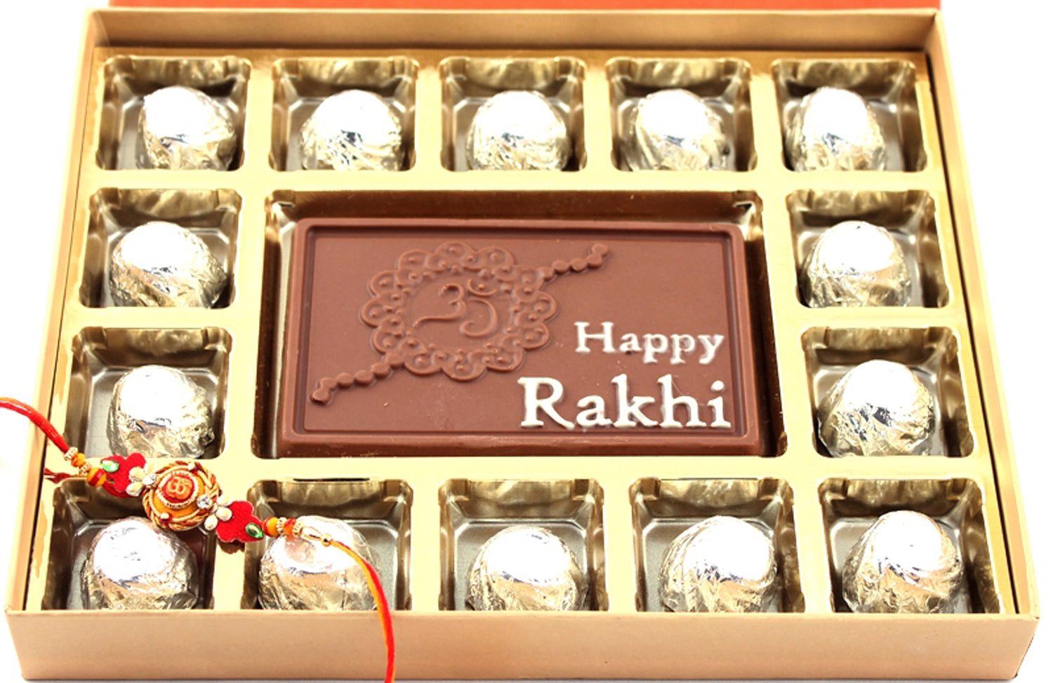Collectible India Set of 4 Rakhi Gift Combo for Brother with Chocolate Gifts  Hamper, 4 Rakhi Combo Set For bhaiya Bhabhi Kids, Rakshabandhan Bhai Bhabhi  Hamper Greeting Card,Tilak Set : Amazon.in: Grocery