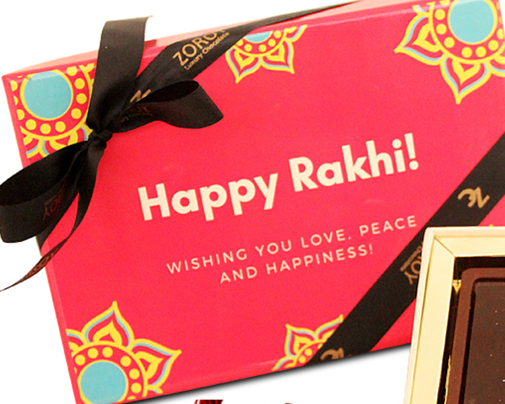 OddClick Happy raksha bandhan gift for brother rakhi chocolate gift for  brother Paper Gift Box - Price History